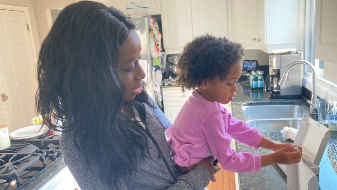 Jeremiah's mom and sister